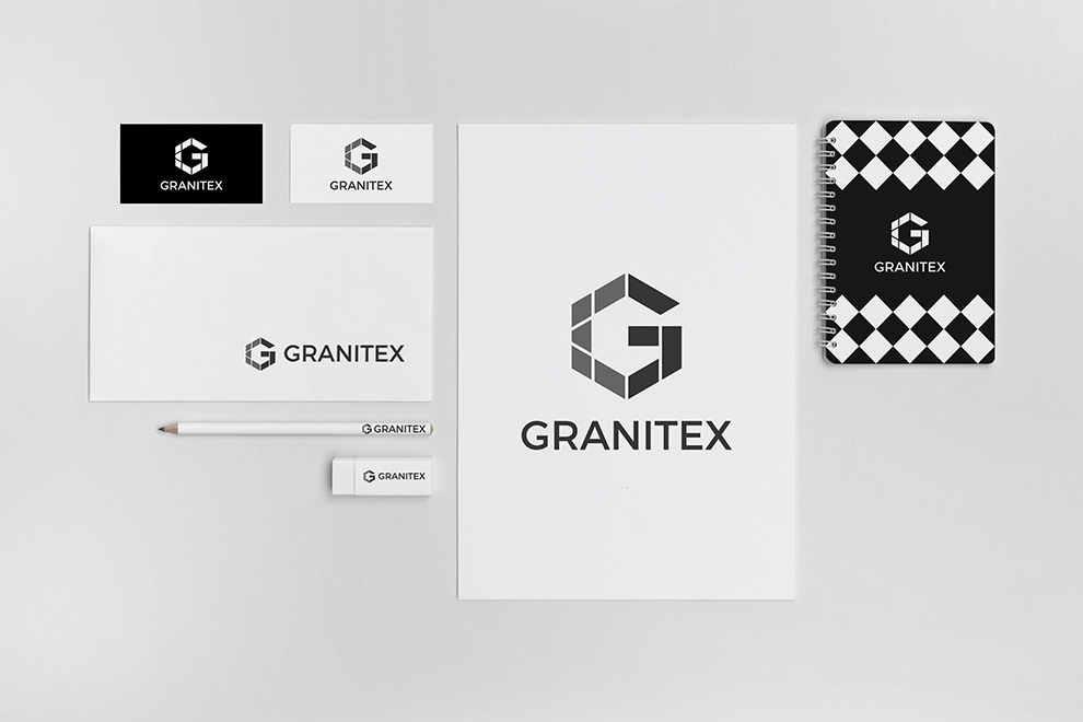 Unikalne logo i przejrzysta strona dla firmy GRANITEX